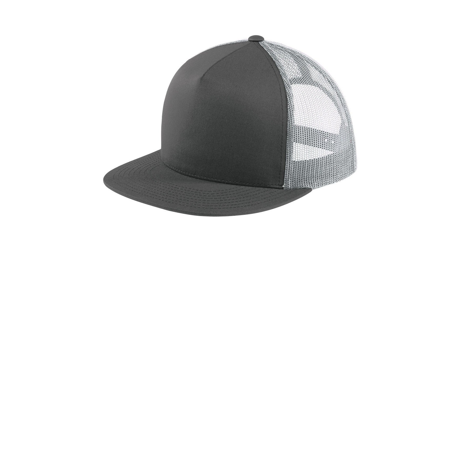 Sport-Tek-Sport-Tek® YP Classics ® 5-Panel Classic Trucker Mesh Back Cap. STC38-MedTech-4